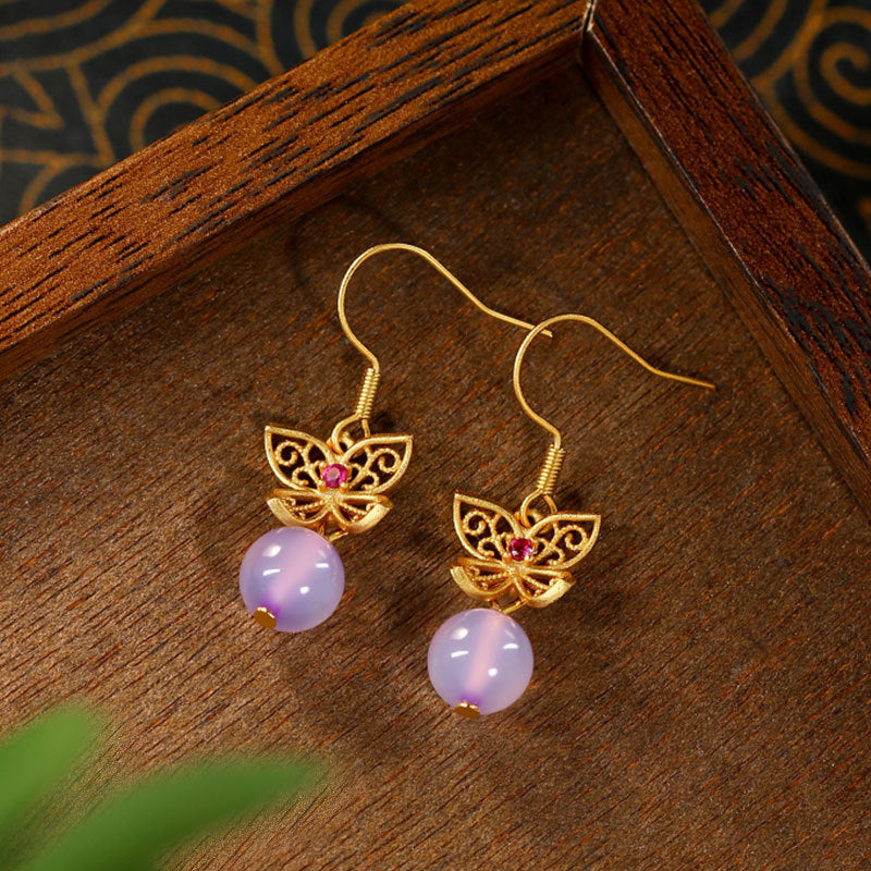Butterfly Earrings for Women, Retro and All-match
