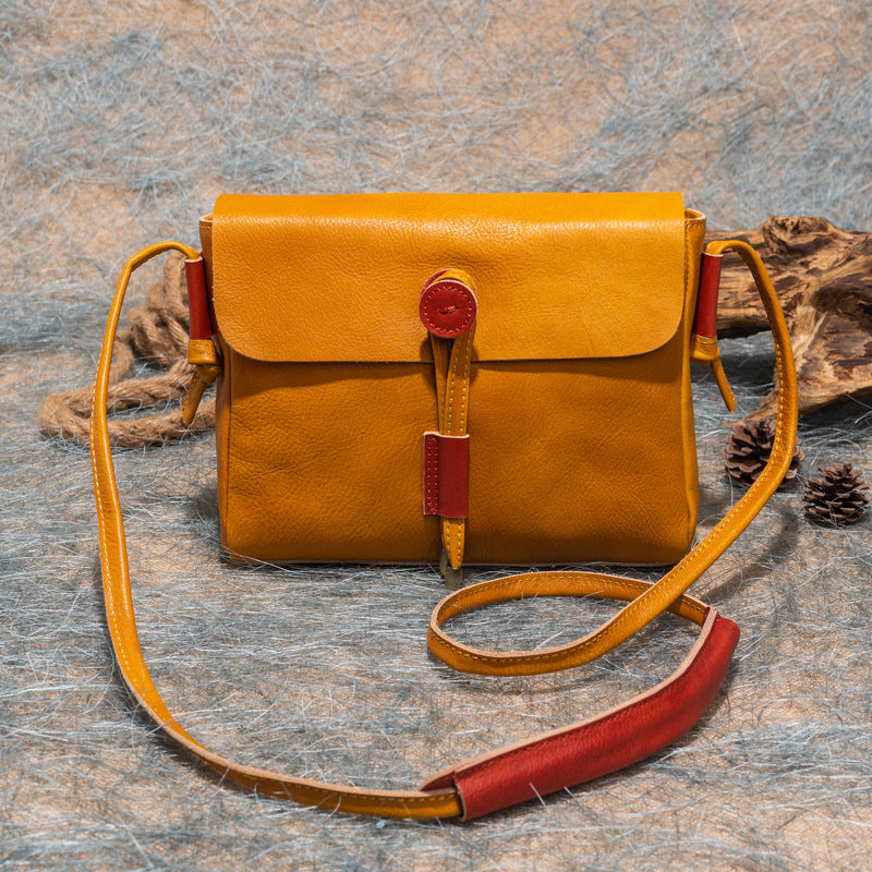 Genuine Leather Women's Shoulder Bag, Large Capacity, All-Match