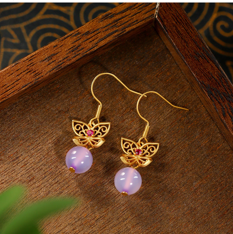 Butterfly Earrings for Women, Retro and All-match
