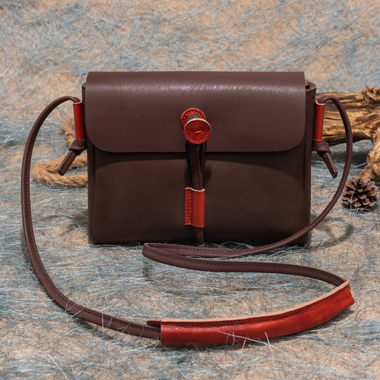 Genuine Leather Women's Shoulder Bag, Large Capacity, All-Match