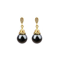 Light Luxury Crystal Pearl Ear Studs, Niche Design, Fashion Elegant, All-match