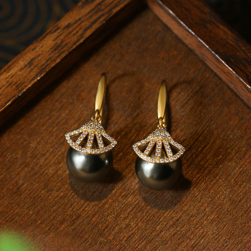 French Elegant Niche Design Long Earrings