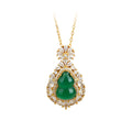 Imitation Jasper Hollow Gourd Chalcedony Necklace for Women