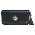 New Fashion Leather Women's Wallet - Large Capacity, First Layer Cowhide, Laser Hollow