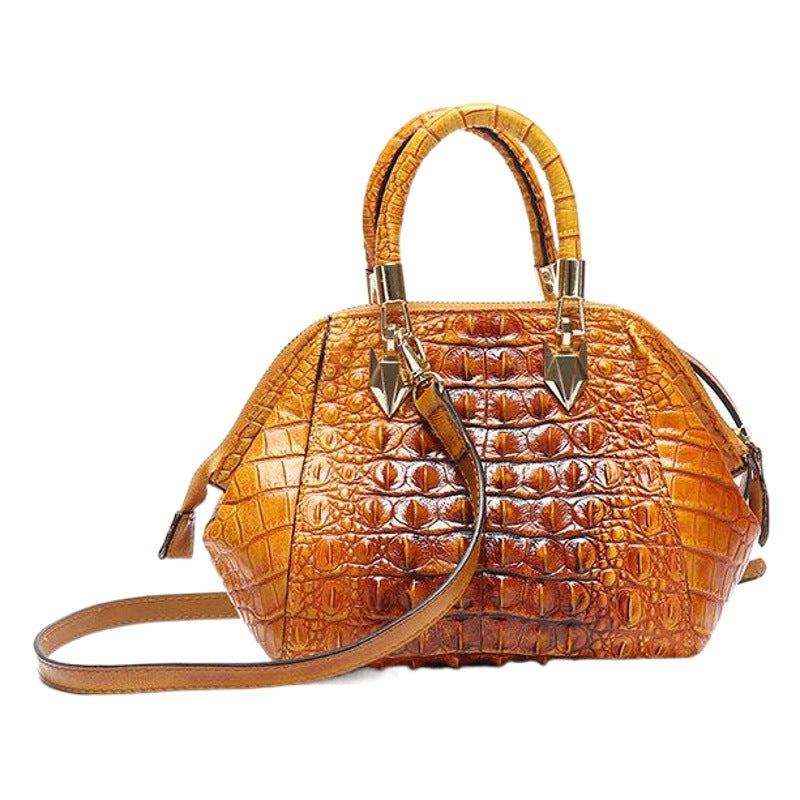 Retro Leather Shoulder Bag, Multi-functional Large-capacity Women's Color Bag