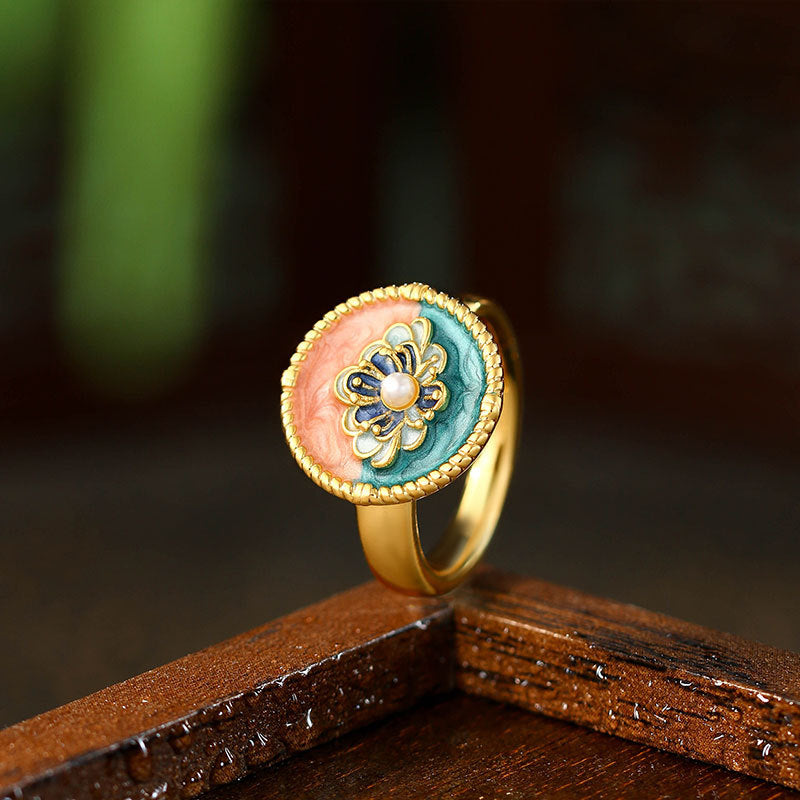 Middle ancient vintage retro niche index finger ring, simple Joker jewelry