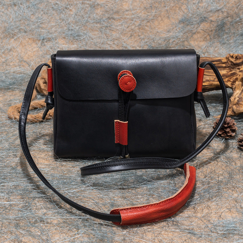 Genuine Leather Women's Shoulder Bag, Large Capacity, All-Match