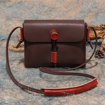 Genuine Leather Women's Shoulder Bag, Large Capacity, All-Match