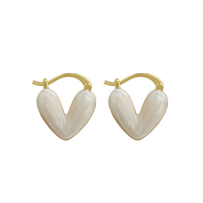 European and American Light Luxury Women's Earrings, Simple and Exquisite
