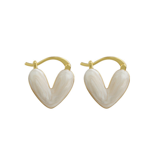 European and American Light Luxury Women's Earrings, Simple and Exquisite