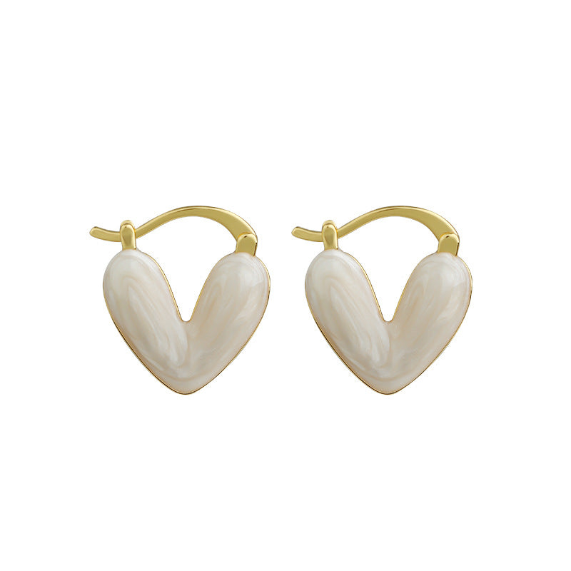 European and American Light Luxury Women's Earrings, Simple and Exquisite