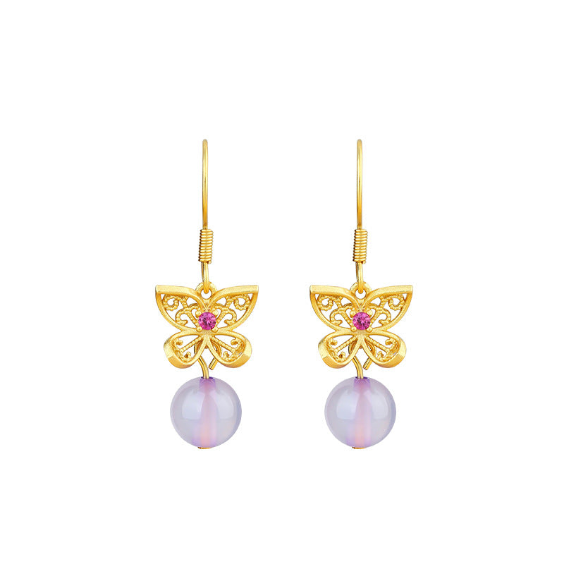 Butterfly Earrings for Women, Retro and All-match