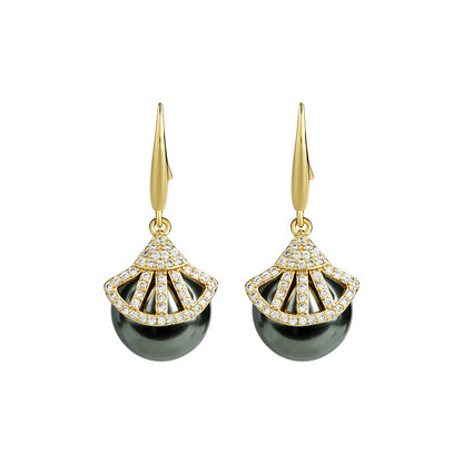 French Elegant Niche Design Long Earrings