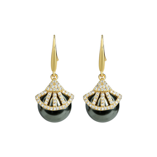 French Elegant Niche Design Long Earrings