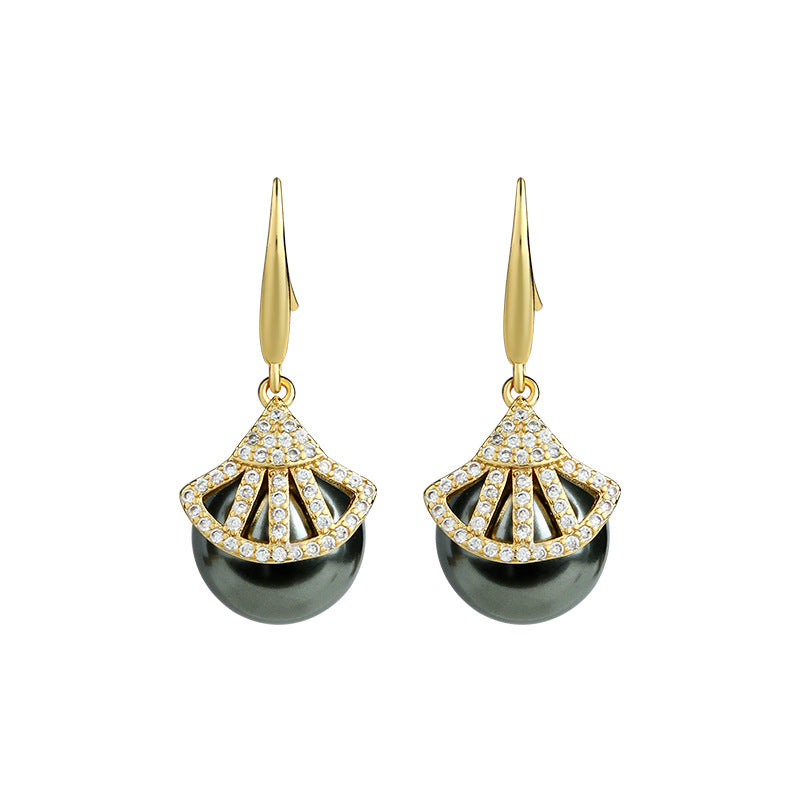 French Elegant Niche Design Long Earrings