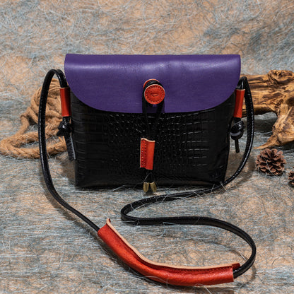First layer cowhide women's shoulder bag, large capacity, all-match