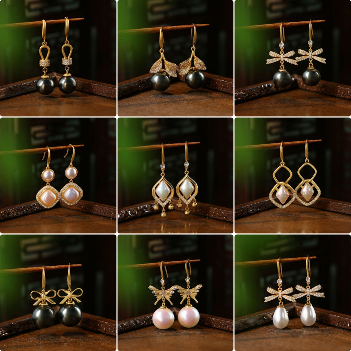 French Retro Pearl Earrings for Women - Elegant and Sweet
