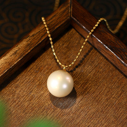 Hot Selling Retro French Style Pearl Clavicle Chain for Women